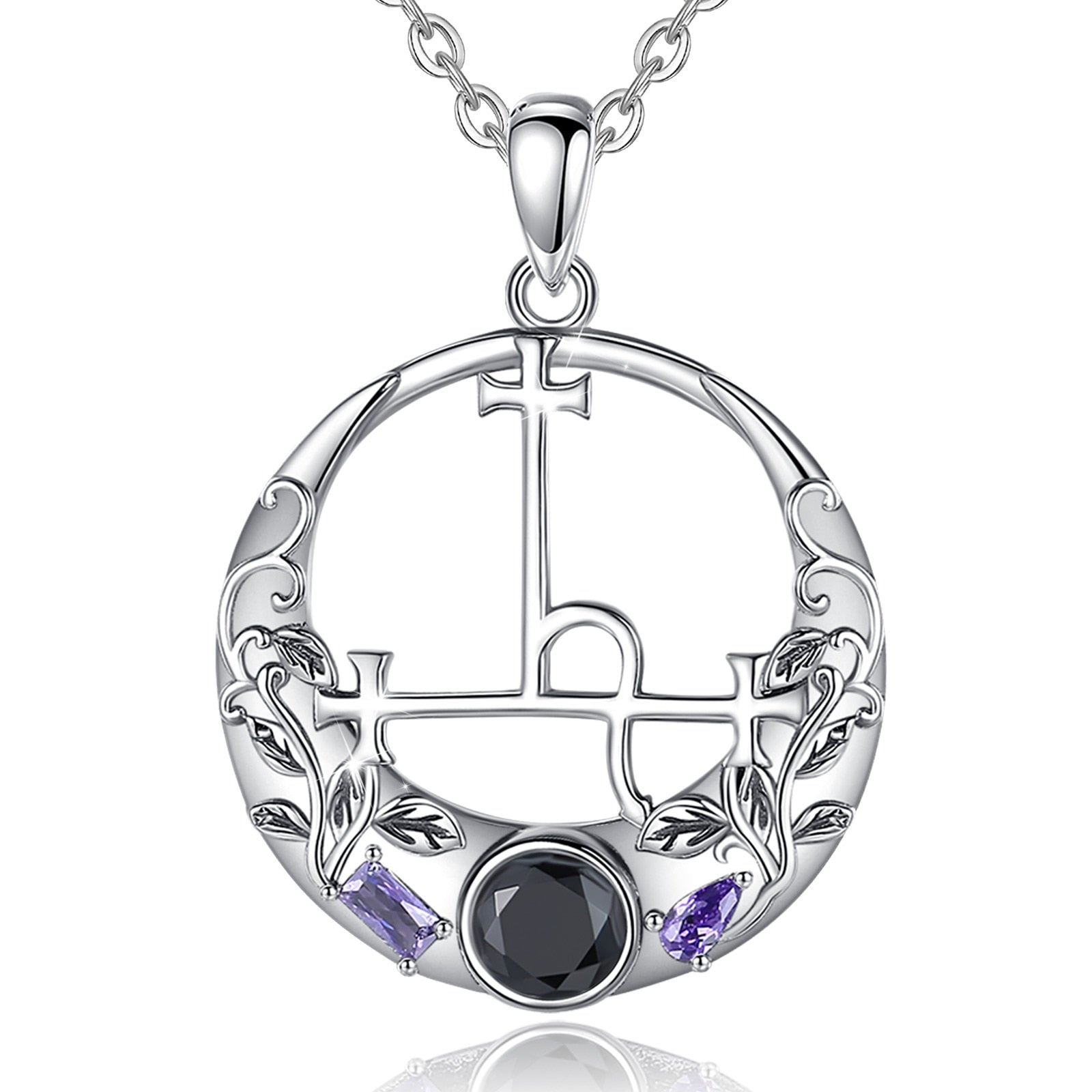 Lilith Sigil Wiccan Necklace-MoonChildWorld