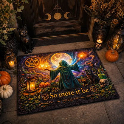 So Mote It Be Wicca Doormat for Pagan Home Decor_mockup_1.webp