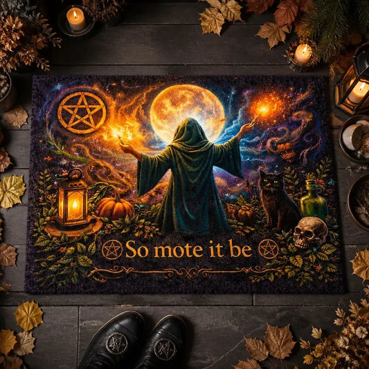 So Mote It Be Wicca Doormat for Pagan Home Decor_mockup_3.webp