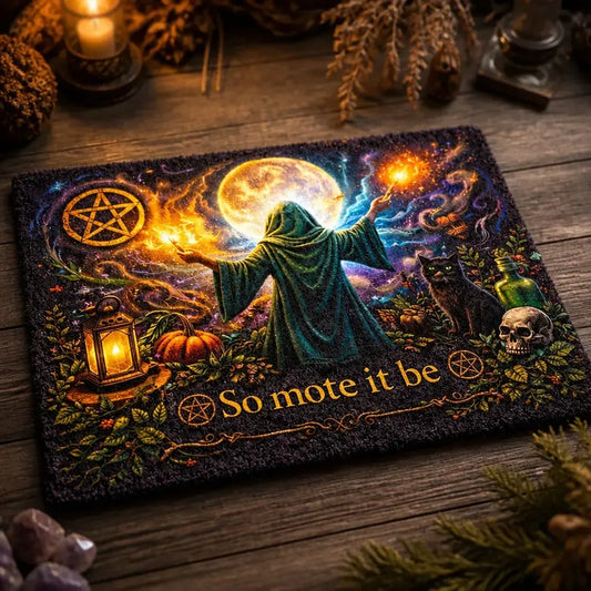So Mote It Be Wicca Doormat for Pagan Home Decor_mockup_2.webp