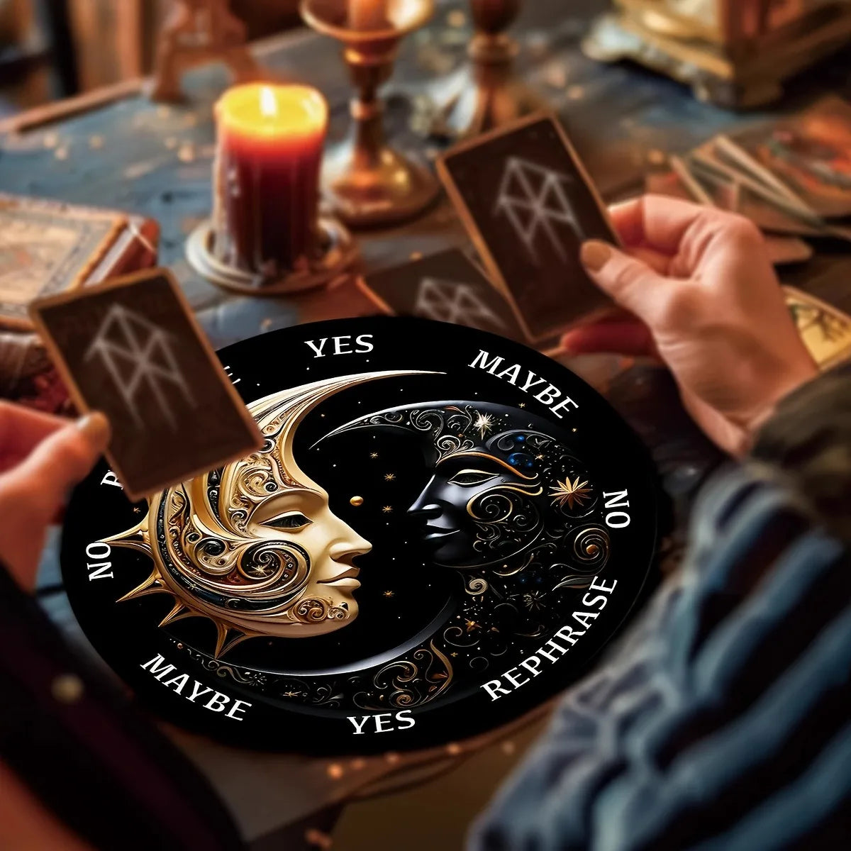 Solar Moon Pendulum Board for Astrology & Divination-MoonChildWorld