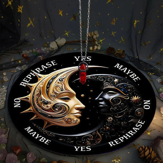 Solar Moon Pendulum Board for Astrology & Divination-MoonChildWorld