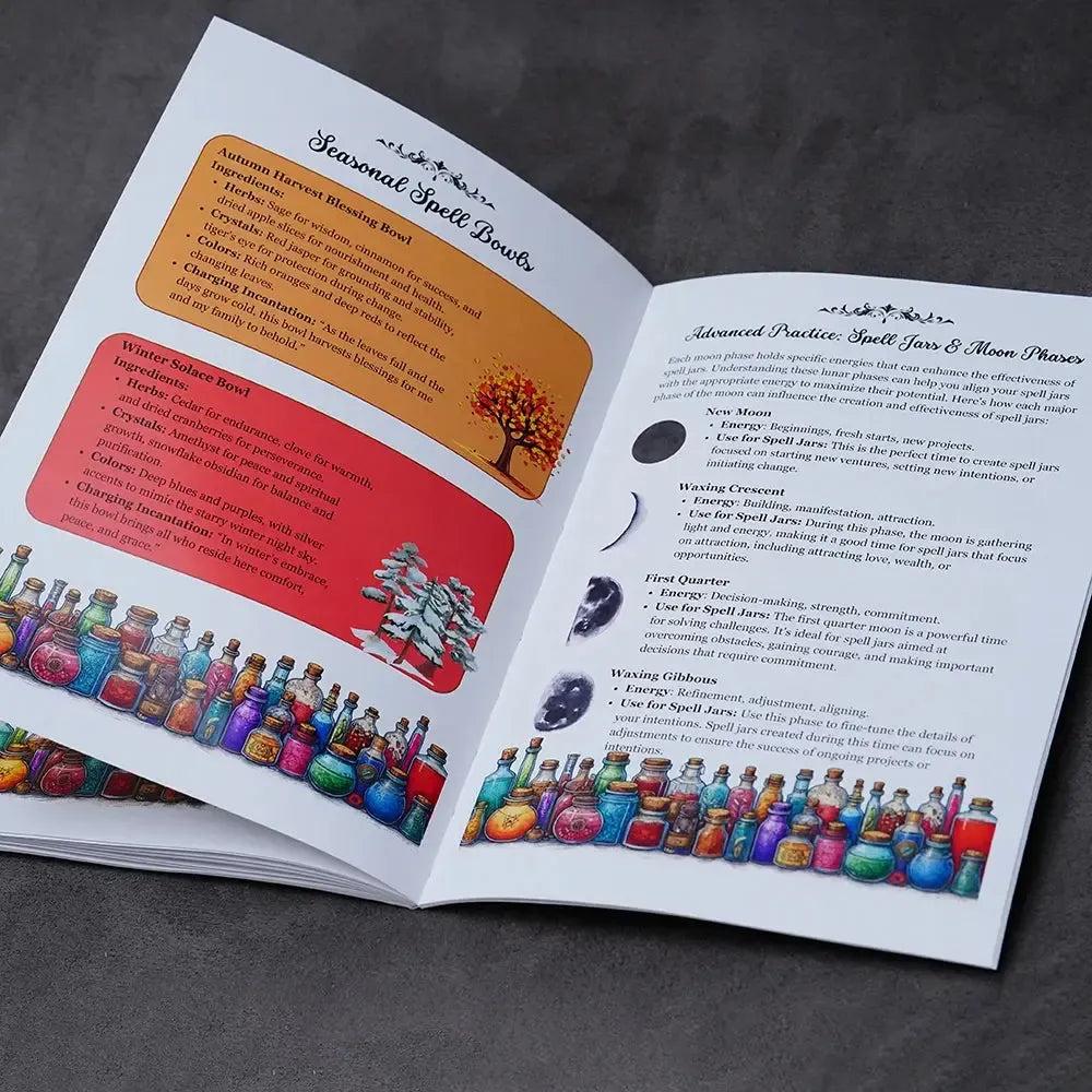 Spell Jars Grimoire: 50-Page Advanced Practices & Baneful Spells-MoonChildWorld
