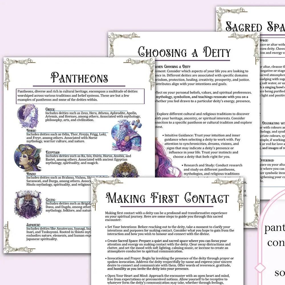 Spell Jars Rituals Herbal Guide Book 27 Pages Witchcraft Magic Workbook for Beginners-MoonChildWorld