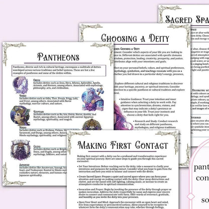 Spell Jars Rituals Herbal Guide Book 27 Pages Witchcraft Magic Workbook for Beginners-MoonChildWorld