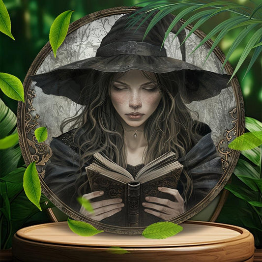 Spell Witch Metal Sign Gothic Home Decor-MoonChildWorld