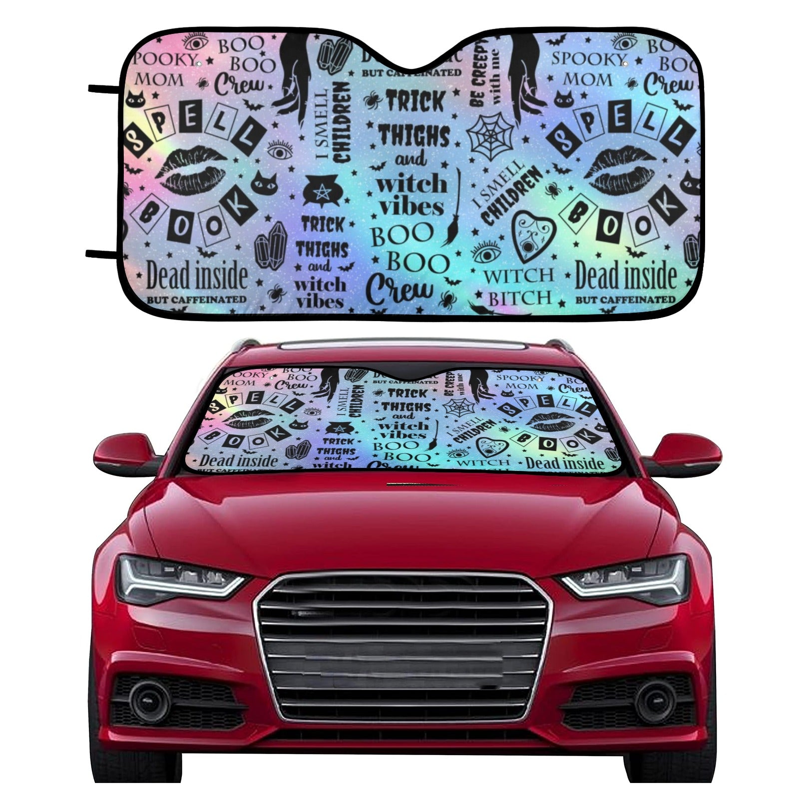 Spell Witchcraft Car Sun Shade-MoonChildWorld
