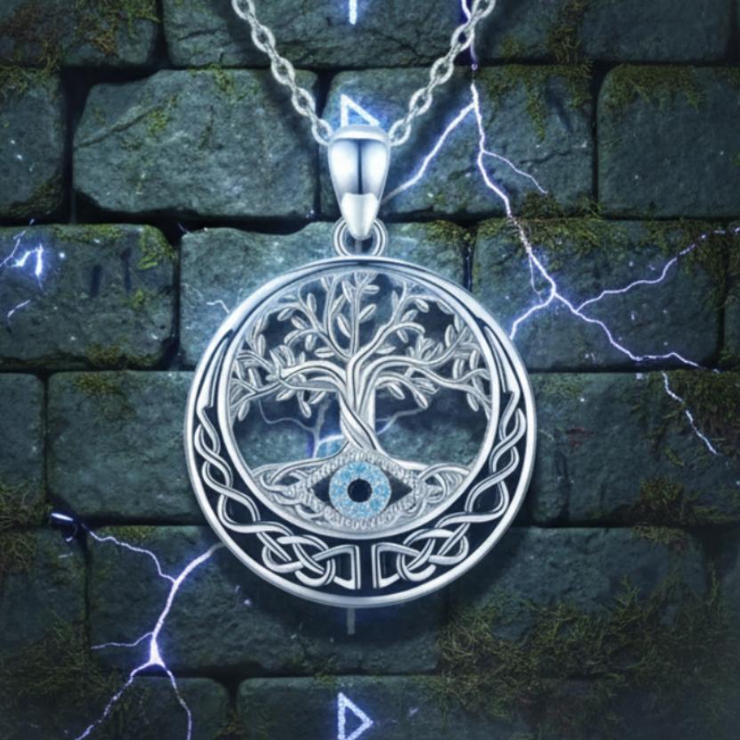 Spirit Celtic Tree of Life Pendant Necklace Wicca Pagan Jewelry-MoonChildWorld