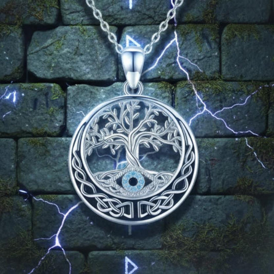 Spirit Celtic Tree of Life Pendant Necklace Wicca Pagan Jewelry-MoonChildWorld