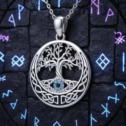 Spirit Celtic Tree of Life Pendant Necklace Wicca Pagan Jewelry-MoonChildWorld