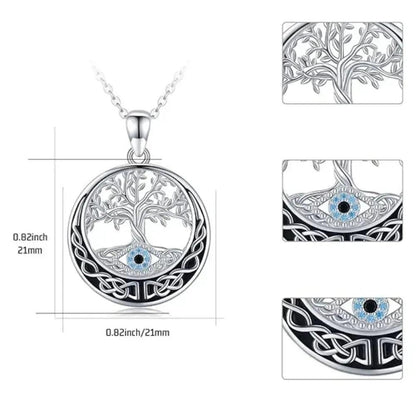 Spirit Celtic Tree of Life Pendant Necklace Wicca Pagan Jewelry-MoonChildWorld