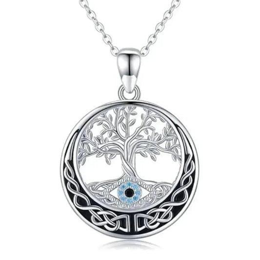 Spirit Celtic Tree of Life Pendant Necklace Wicca Pagan Jewelry-MoonChildWorld