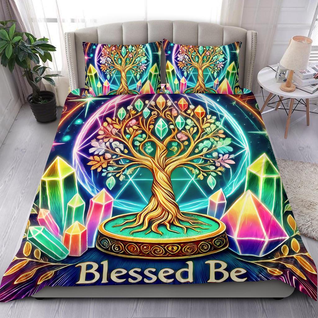 Spirit Celtic Tree of life Pagan Bedding Set-MoonChildWorld