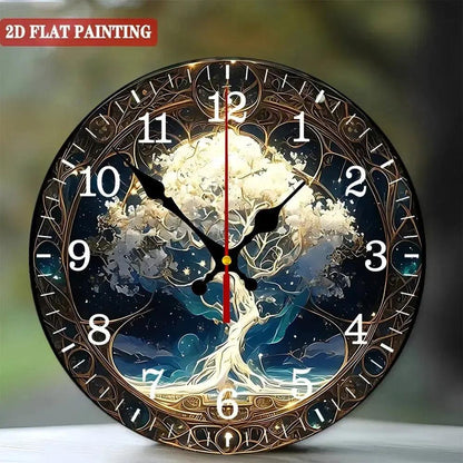Spirit Tree of life Pagan Wall Clock Wicca Wall Decor-MoonChildWorld