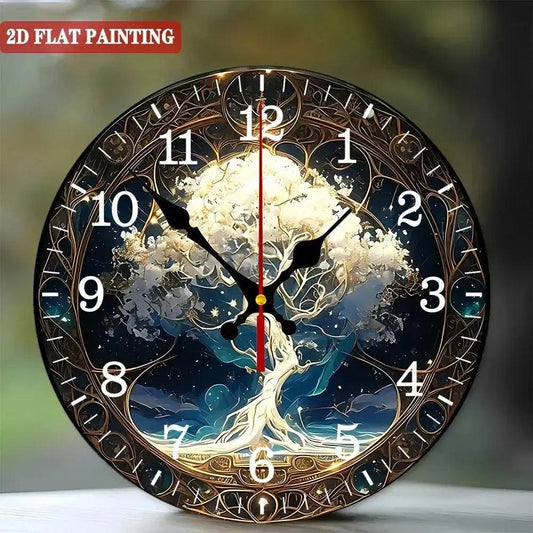 Spirit Tree of life Pagan Wall Clock Wicca Wall Decor-MoonChildWorld