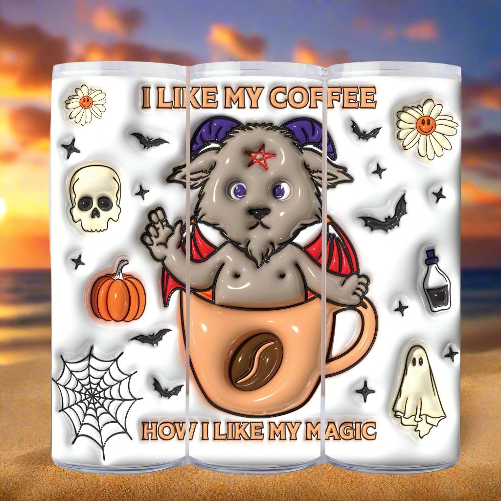 Spooky Halloween Skinny Tumbler Gothic Tumbler-MoonChildWorld