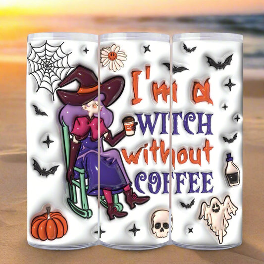 Spooky Halloween Skinny Tumbler Witchy Tumbler-MoonChildWorld