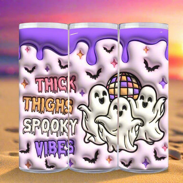 Spooky Halloween Skinny Tumbler Witchy Tumbler-MoonChildWorld