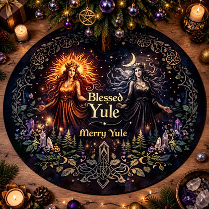 Sun and Moon Yule Tree Skirt – Pagan Witch Gothic Decor_mockup_1.webp