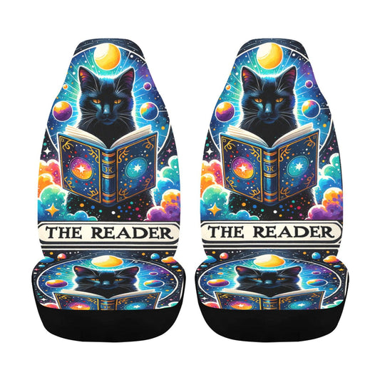 Tarot Black Cat Witchcraft Car Seat Covers-MoonChildWorld