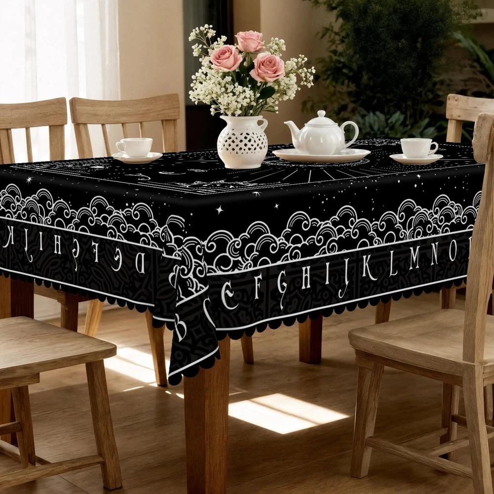 Tarot Card Divination Tablecloth Ouija Board Witch Tablecloth-MoonChildWorld