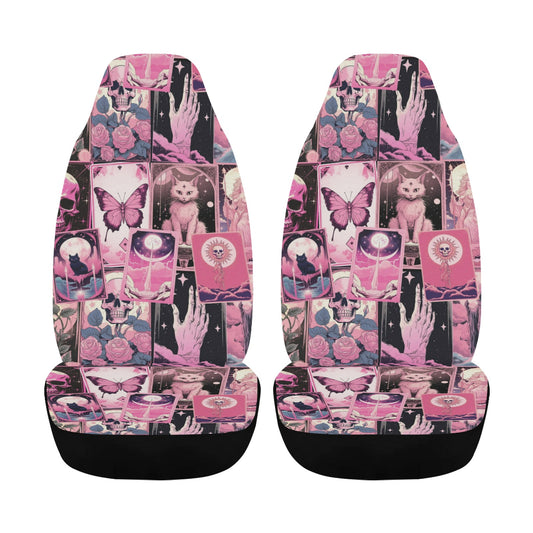 Tarot Card Witch Magic Car Seat Cover-MoonChildWorld