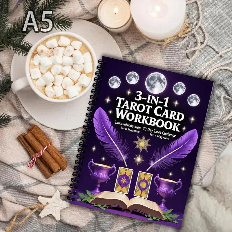 Tarot Card Witchcraft Notebook Wicca Spiritual Planner for Magick Divination-MoonChildWorld