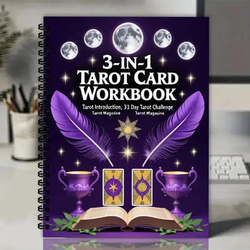 Tarot Card Witchcraft Notebook Wicca Spiritual Planner for Magick Divination-MoonChildWorld