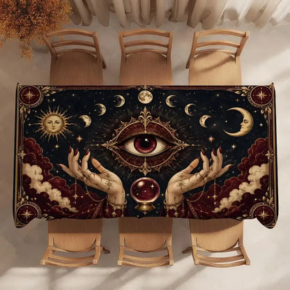Tarot table cloth – machine washable altar cover