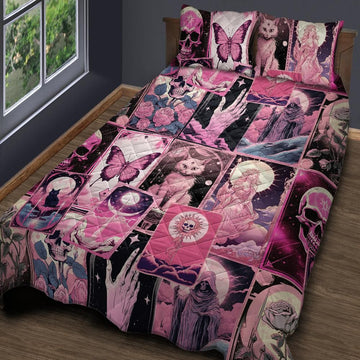 Tarot witch Quilt Bedding Set-MoonChildWorld