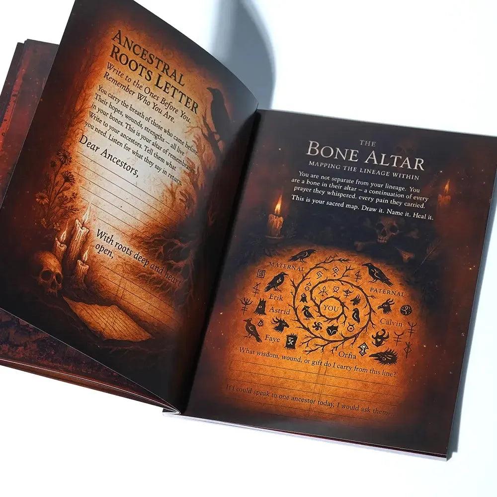 The Sacred Labyrinth a Witch's Self-Discovery Codex Explore - 74 Pages Shadow Work Grimoire Growth Work-MoonChildWorld