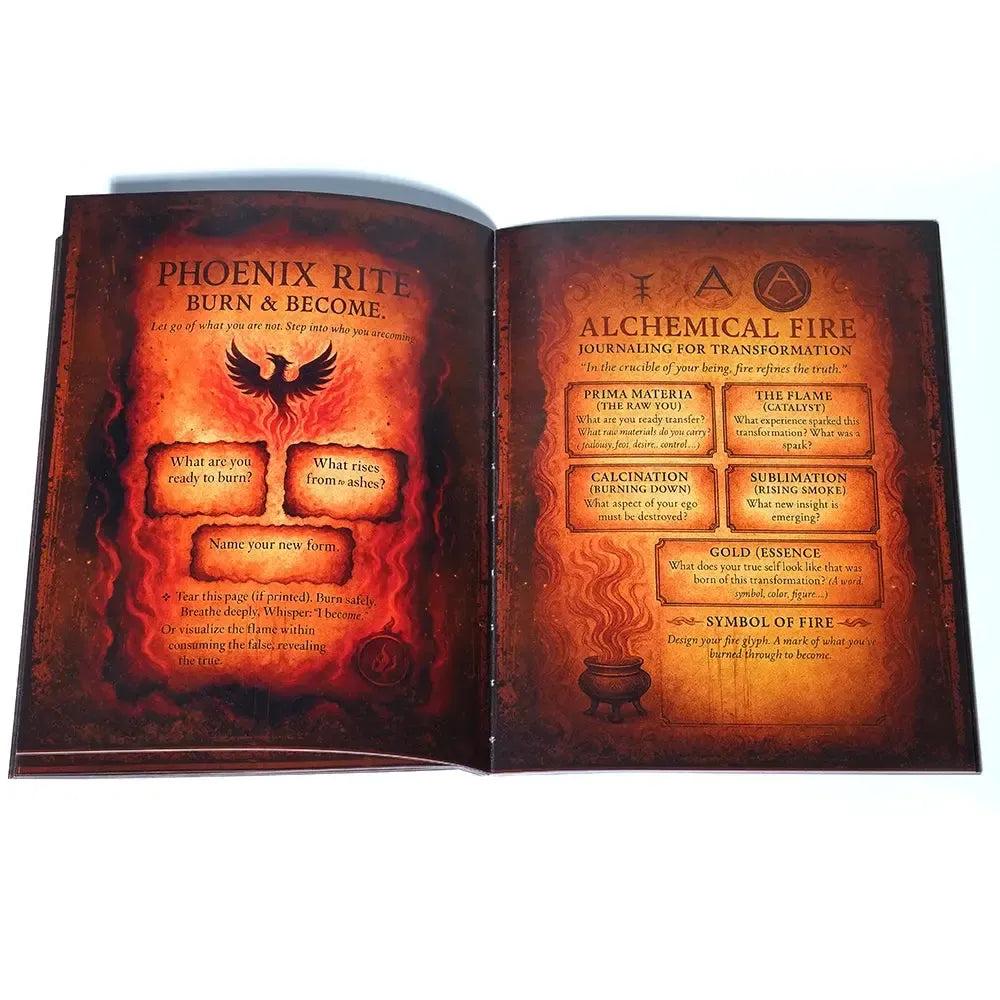 The Sacred Labyrinth a Witch's Self-Discovery Codex Explore - 74 Pages Shadow Work Grimoire Growth Work-MoonChildWorld