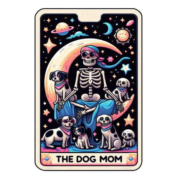 24 Sarcastic Skeleton Tarot Cards Digital File-MoonChildWorld