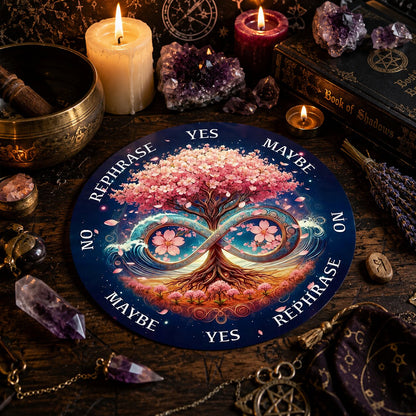 Tree of Life Pendulum Board for Healing & Meditation-MoonChildWorld