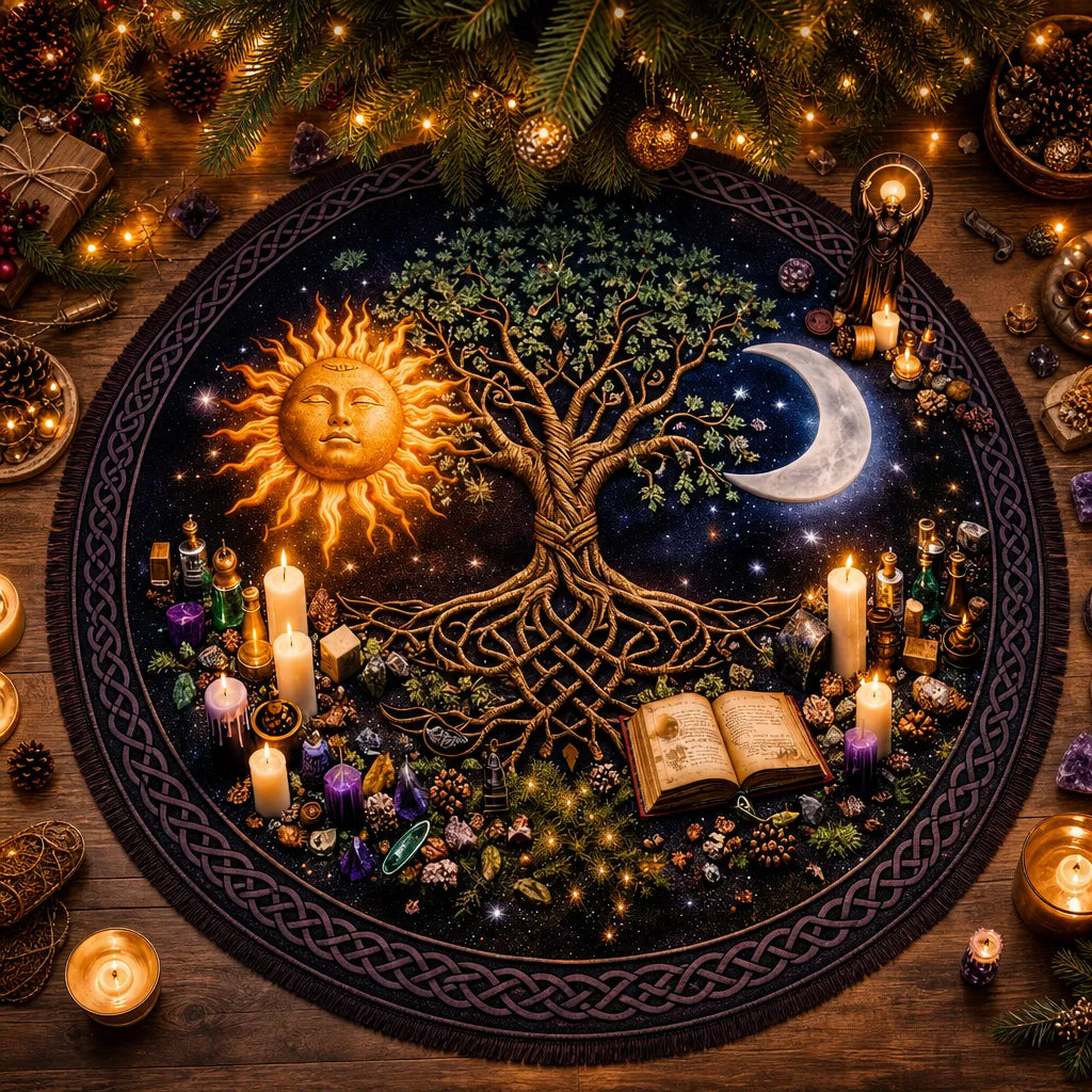 mockup_Tree of Life Yule Tree Skirt – Pagan Witch Gothic Decor_2.webp