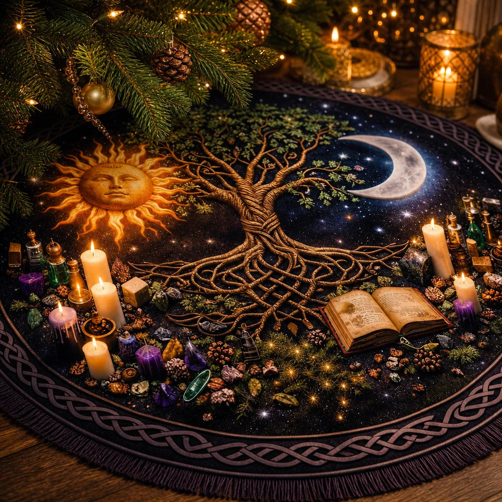 mockup_Tree of Life Yule Tree Skirt – Pagan Witch Gothic Decor_4.webp