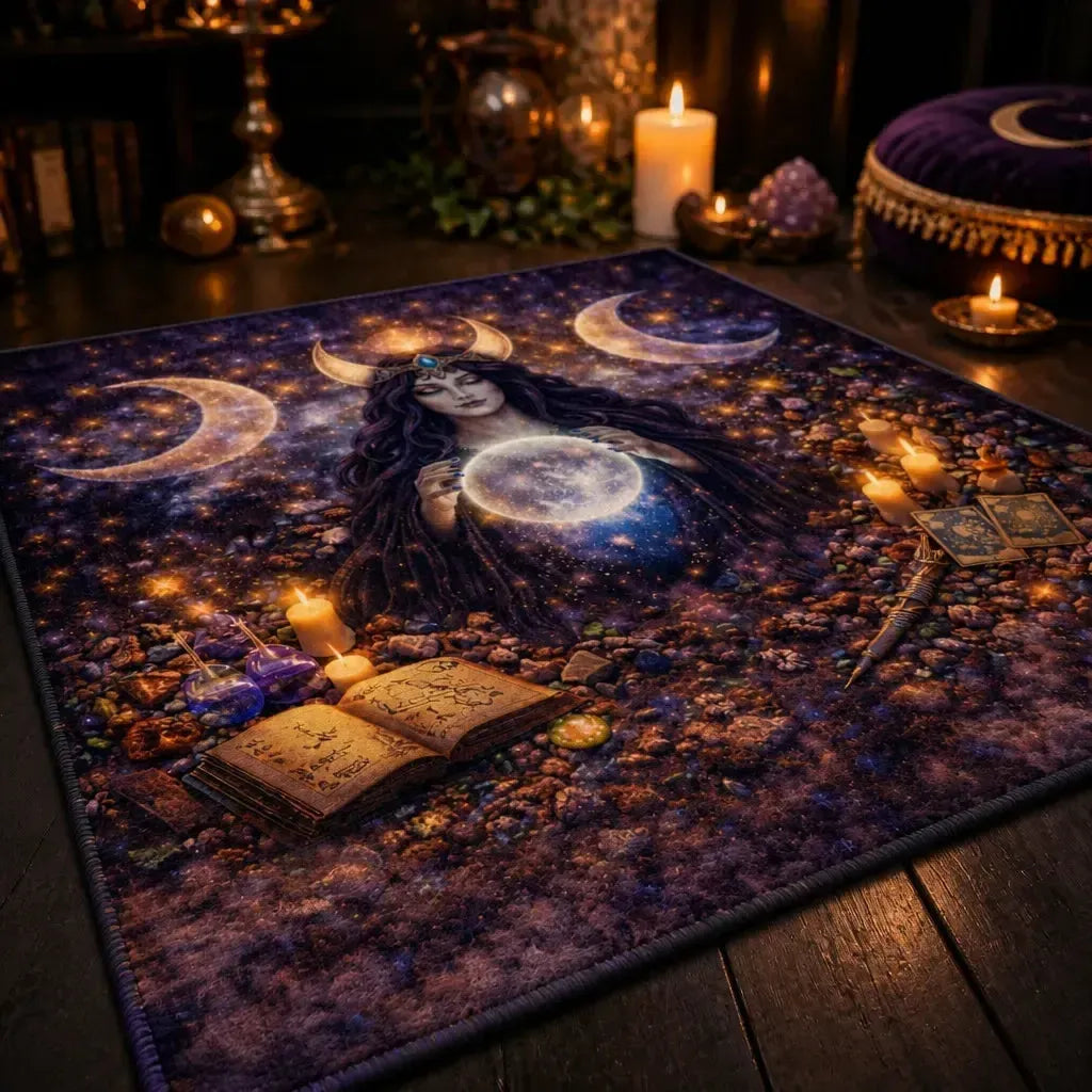 Triple Moon Goddess Area Rug – Wiccan Spiritual Carpet for Pagan Altar_mockup_3.webp