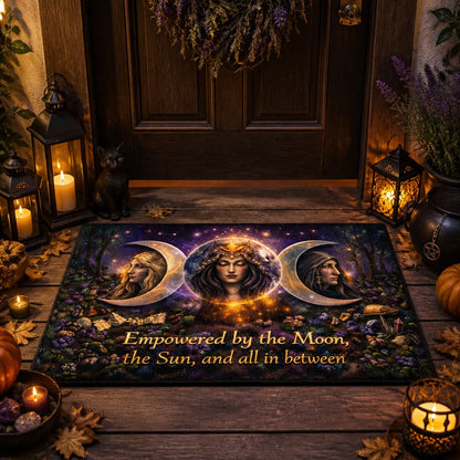 Triple Moon Goddess Hecate Doormat – Wicca Pagan Welcome Mat for Witchy Entryway_mockup_1.webp