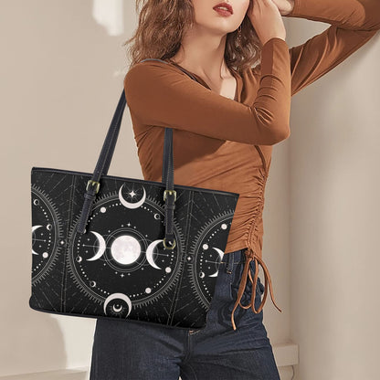 Triple moon Wicca Tote Bag-MoonChildWorld