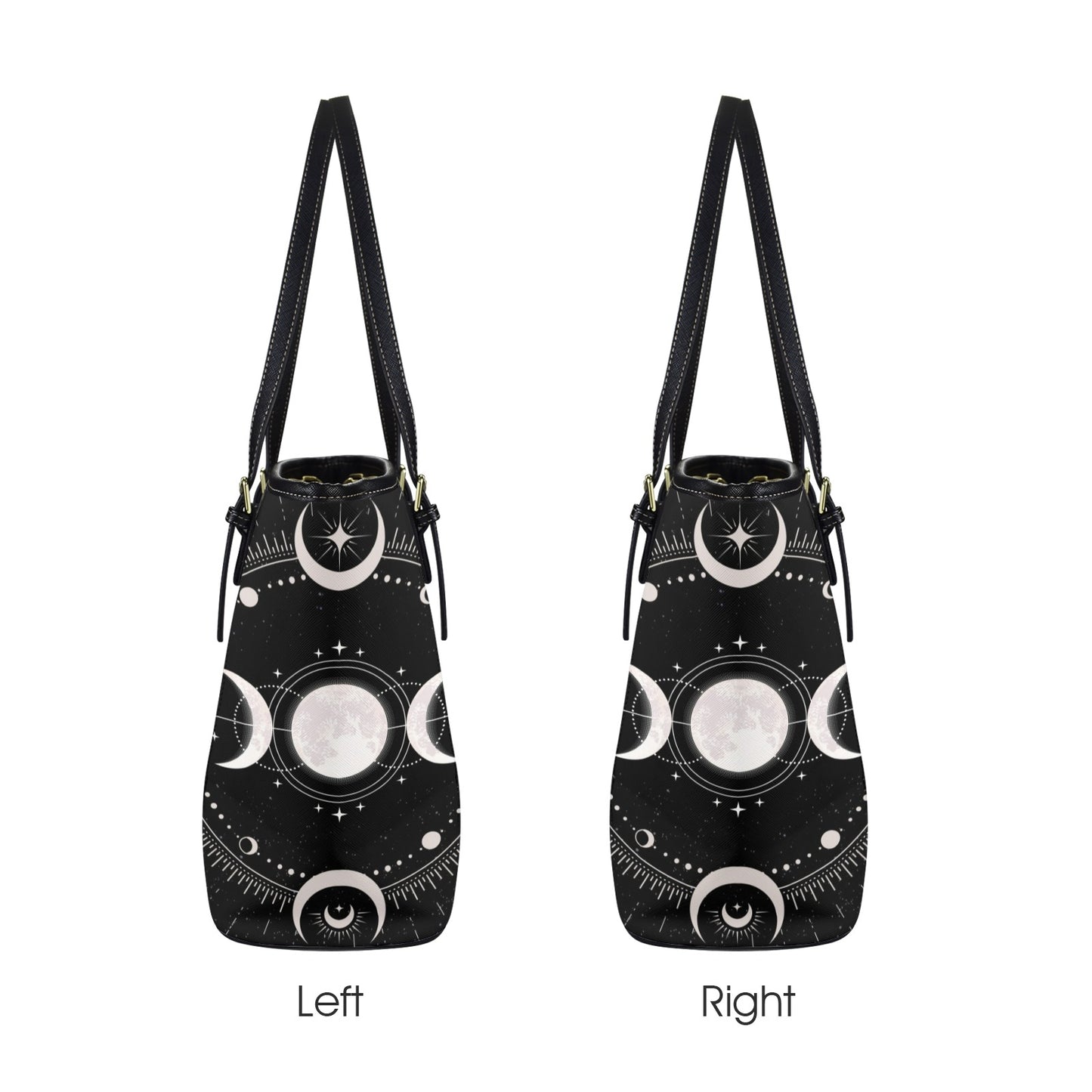 Triple moon Wicca Tote Bag-MoonChildWorld