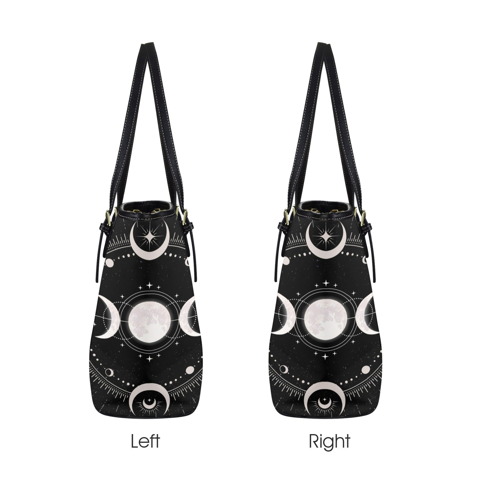 Triple moon Wicca Tote Bag-MoonChildWorld