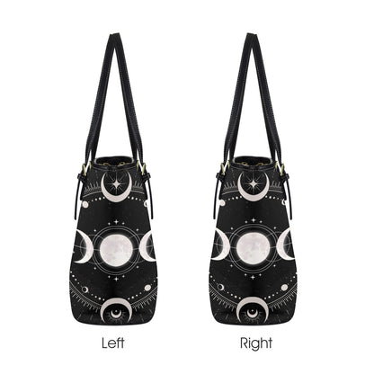 Triple moon Wicca Tote Bag-MoonChildWorld