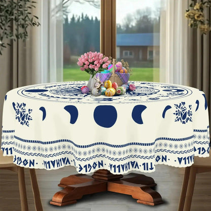 Viking Rune Tree of Life Tablecloth for Wicca Pagan Home Decor-MoonChildWorld