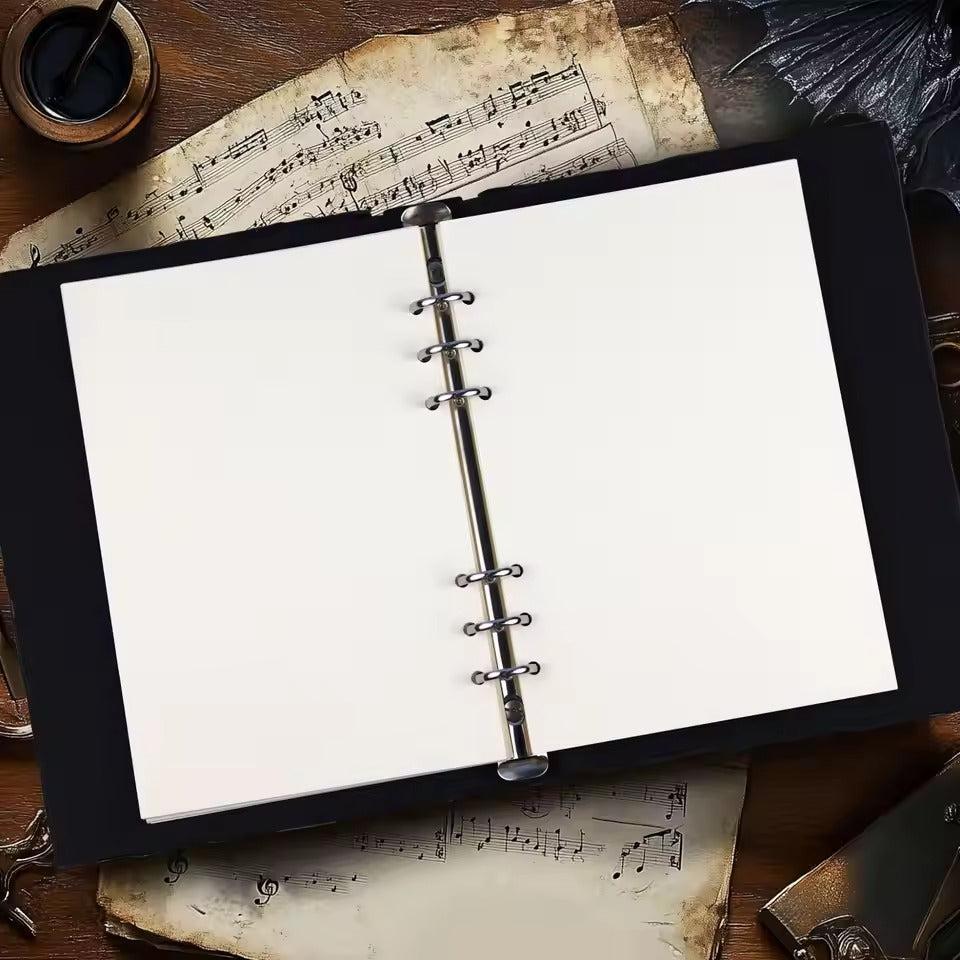 Vintage Magic Eye Journal - Embossed Leather Grimoire Notebook Gothic Witchcraft Diary for Witches-MoonChildWorld