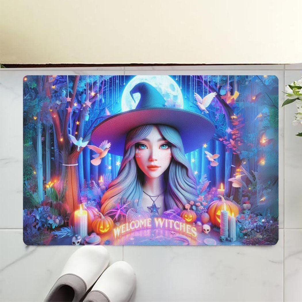 Welcome Witches Doormat - Halloween Witchy Doormat for Spooky Season-MoonChildWorld