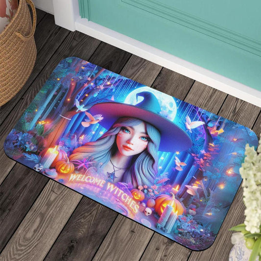 Welcome Witches Doormat - Halloween Witchy Doormat for Spooky Season-MoonChildWorld