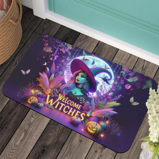 Welcome Witches Doormat - Halloween Witchy Doormat for Spooky Season-MoonChildWorld