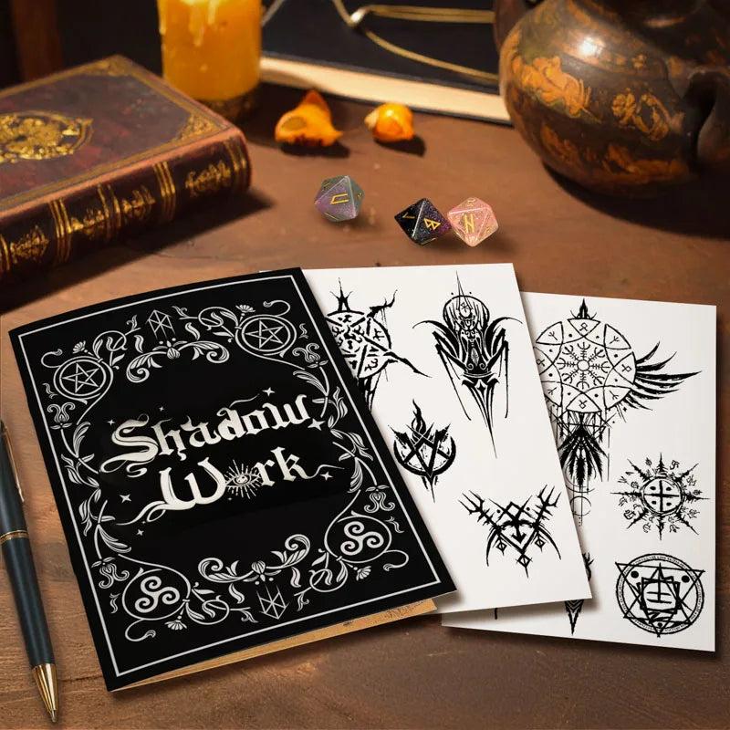 Wiccan Shadow Work Journal and Guide for Beginners - Spiritual Spellbook Healing Witch Notebook Planner for Divination-MoonChildWorld