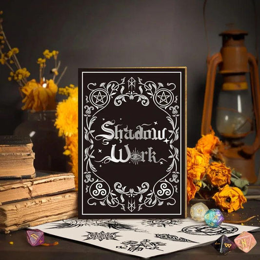 Wiccan Shadow Work Journal and Guide for Beginners - Spiritual Spellbook Healing Witch Notebook Planner for Divination-MoonChildWorld