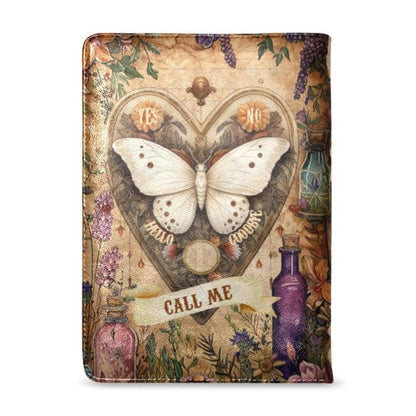 Witch Halloween Gothic Leather Notebook A5-MoonChildWorld